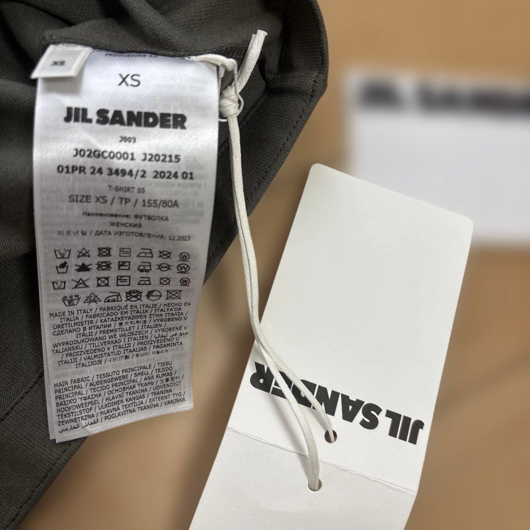 JIL SANDER Tシャツ XS ジルサンダー 新品タグ付き - メルカリ