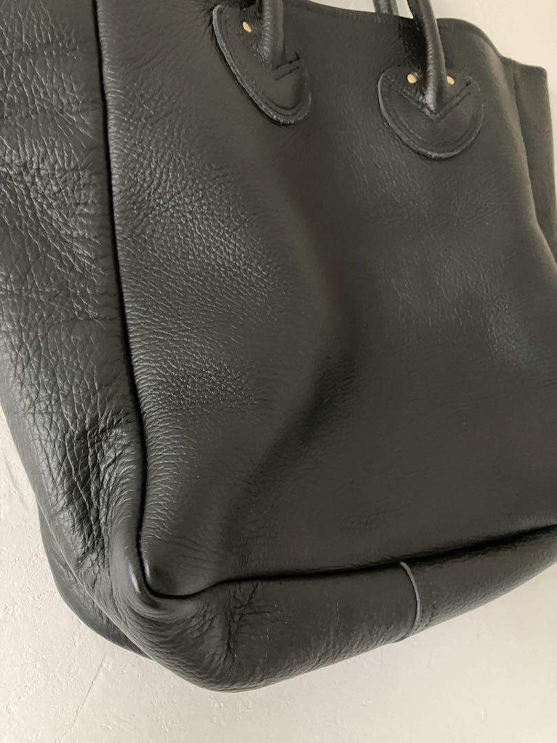 IENA YOUNG&OLSEN EMBOSSED レザートートバッグ（M）