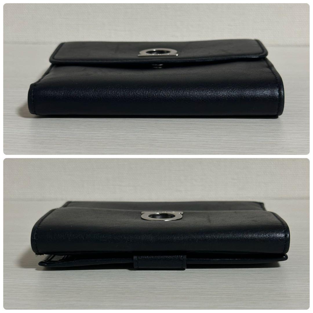 【メーカー再生品】 Ferragamo/フェラガモ/ガンチーニ/二つ折り財布/AQ-223108 小物