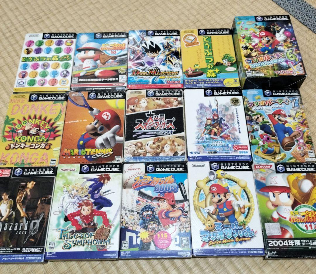 【豪華】ニンテンドーゲームキューブソフト15枚その他機種