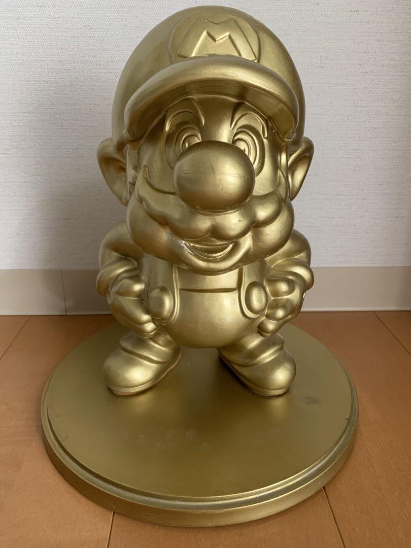 任天堂エンターテインメントショップ 黄金のスーパーマリオ像 - 通販