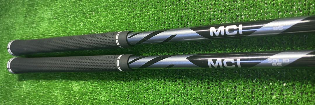 MCI SOLID BLACK 85 ウエッジ用シャフト2本セット