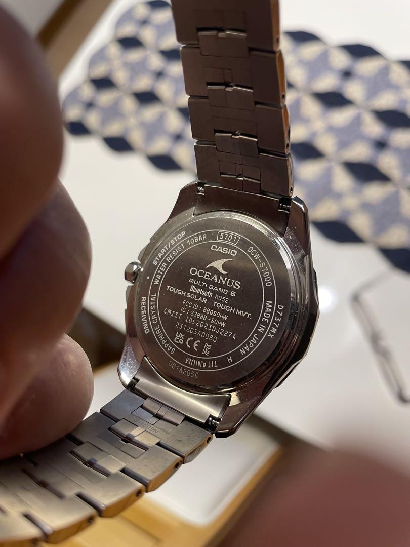 CASIO オシアナス　S7000 美品