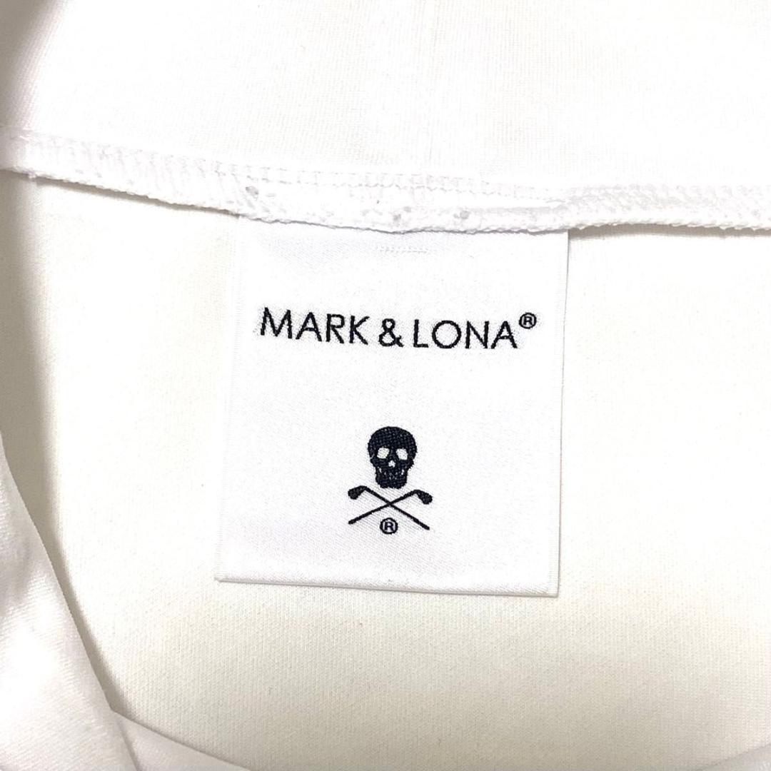 マークアンドロナ◎MARK &LONA モックネックティーシャツ ゴルフウェア