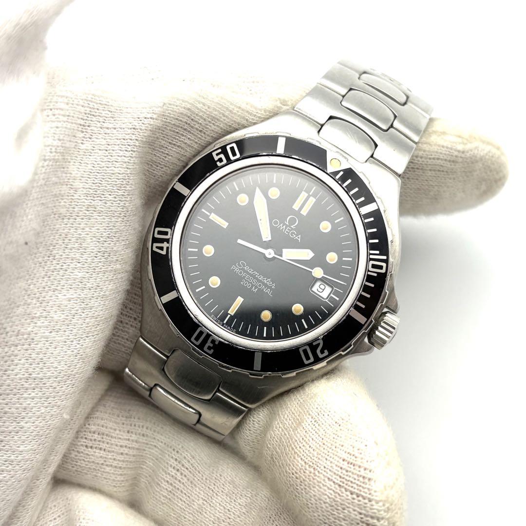 【美品・稼働品】オメガ OMEGA シーマスター 200 プレボンド ブラック