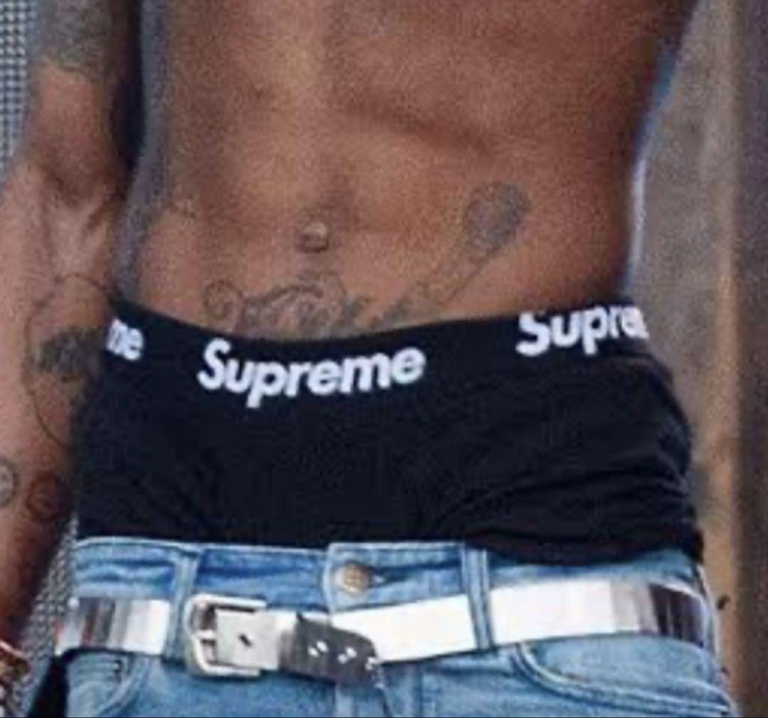 Supreme ピンク ボクサーブリーフ 2枚セット M supreme ボクサーパンツ ピンク M - メルカリ