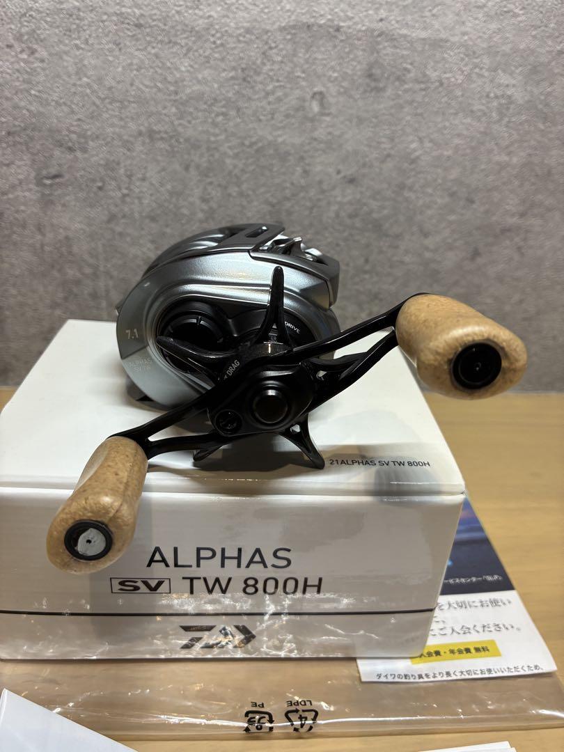 ALPHAS SV TW 800H リール　☆美品☆