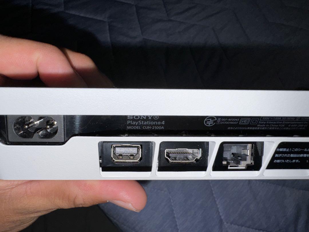 PS4 CUH-2100A 本体 コントローラー ケーブル 中古品 画像4