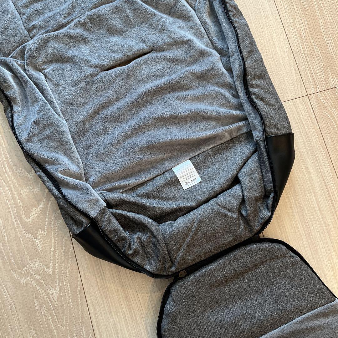 サイベックス　フットマフ　ミオス用　美品　灰色