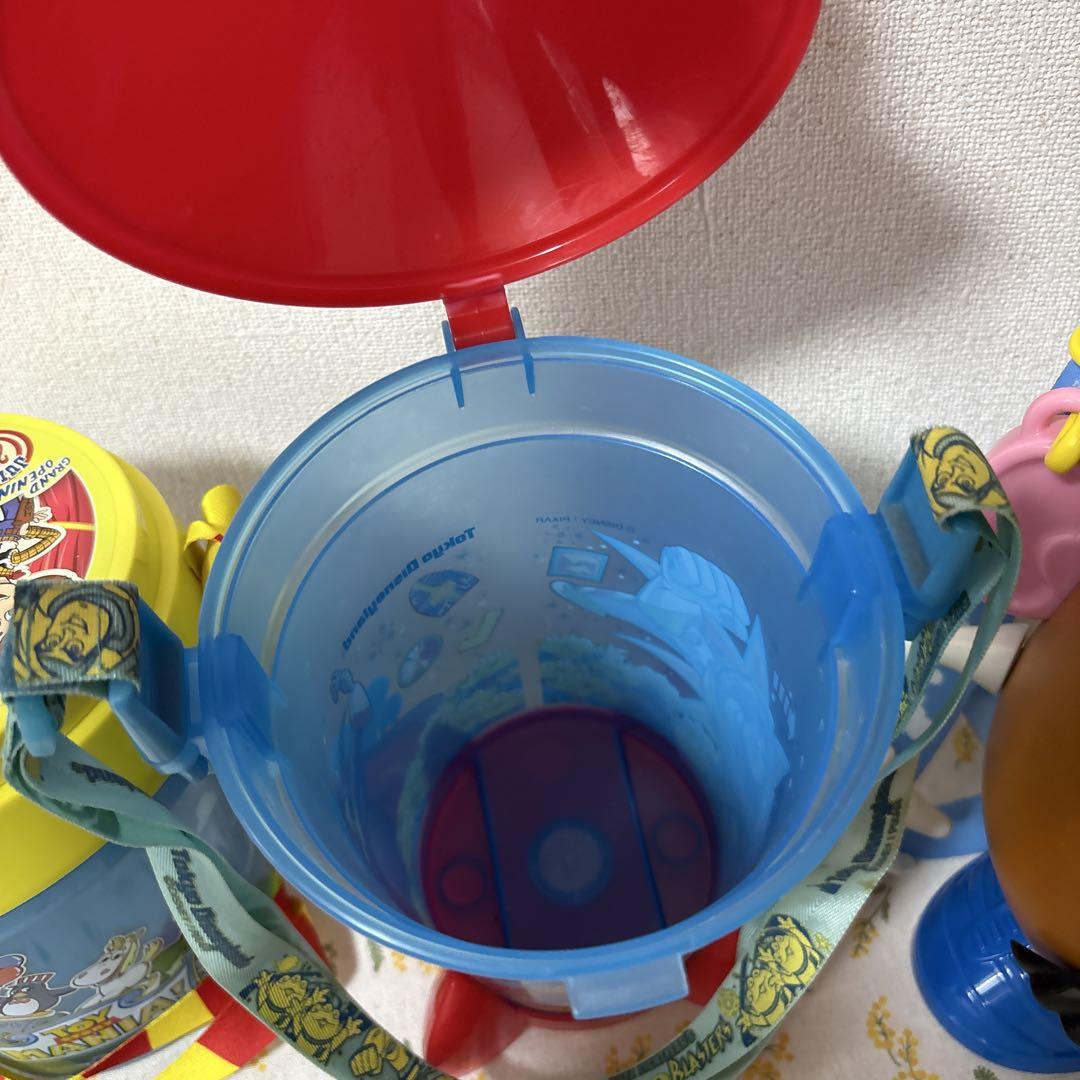 トイストーリー　ポップコーンバケット　3点　ディズニー　ポテトヘッド