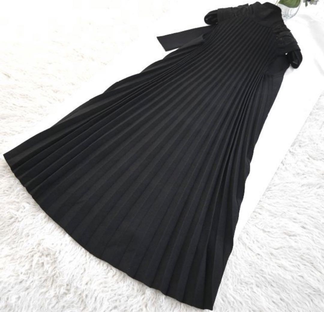 Koyuki様 ご専用 ☆VALENTINO☆プリーツワンピース☆レース☆黒