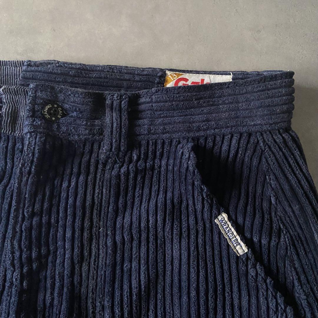【入手困難】Wrangler Gals 太コーデュロイ フレアパンツ AW36
