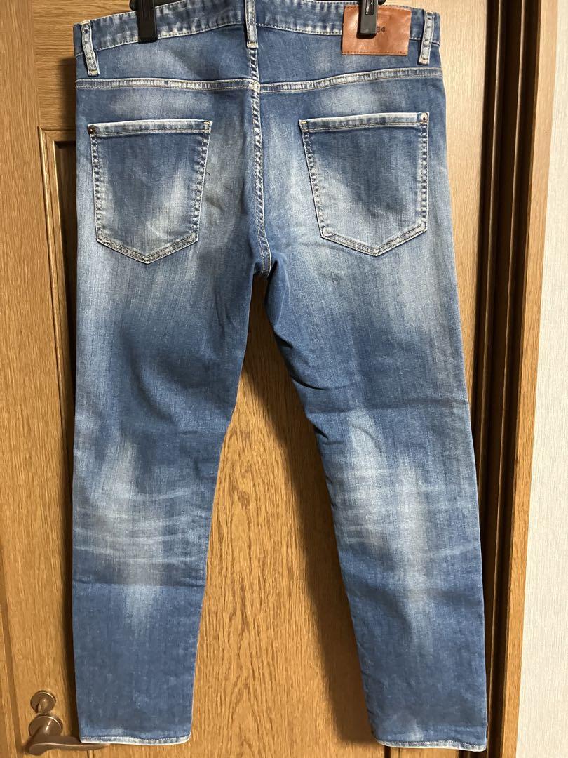 DSQUARED2 クールガイ　スキニーデニム ブルー　サイズ50