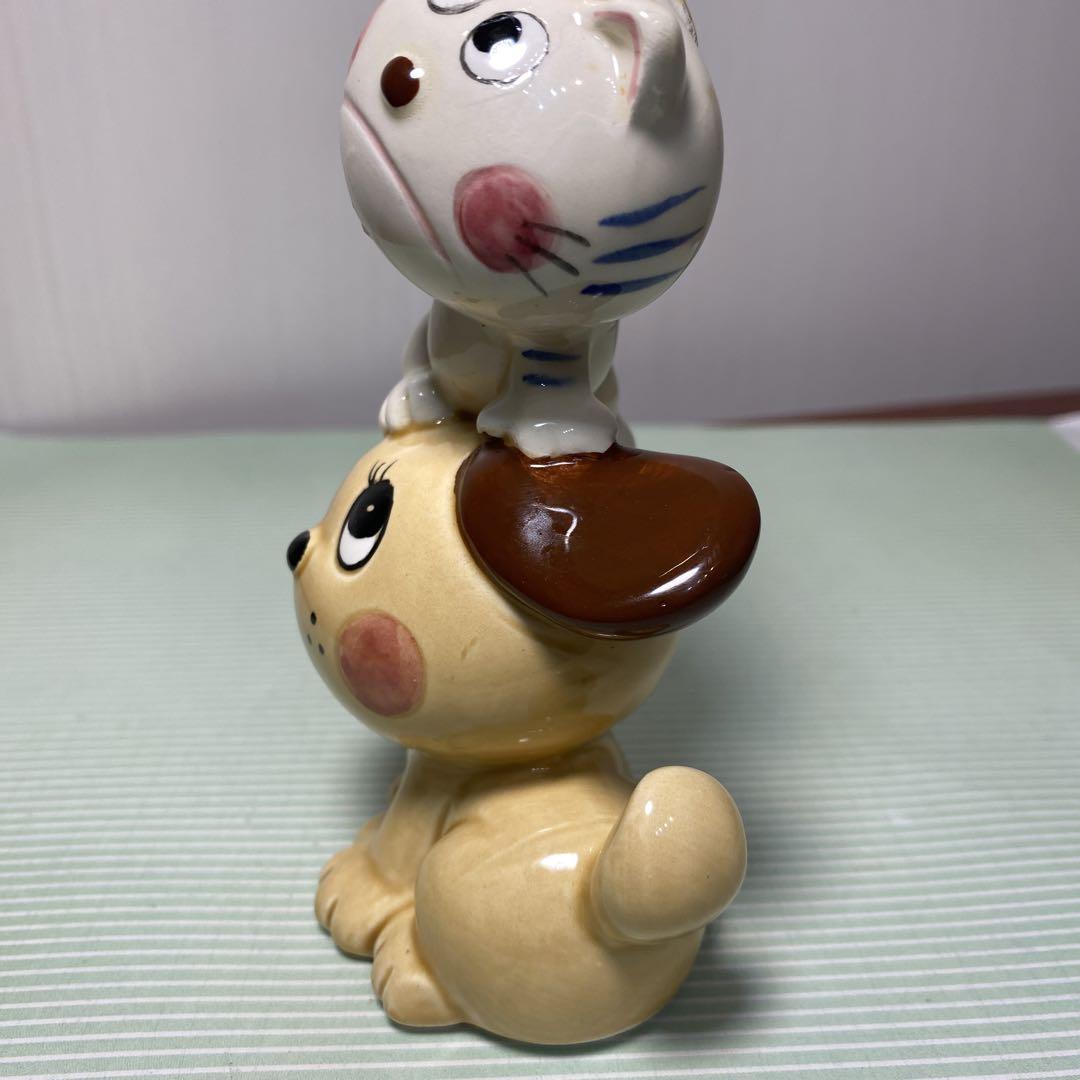 内藤ルネ 貯金箱 犬 猫 ねずみ