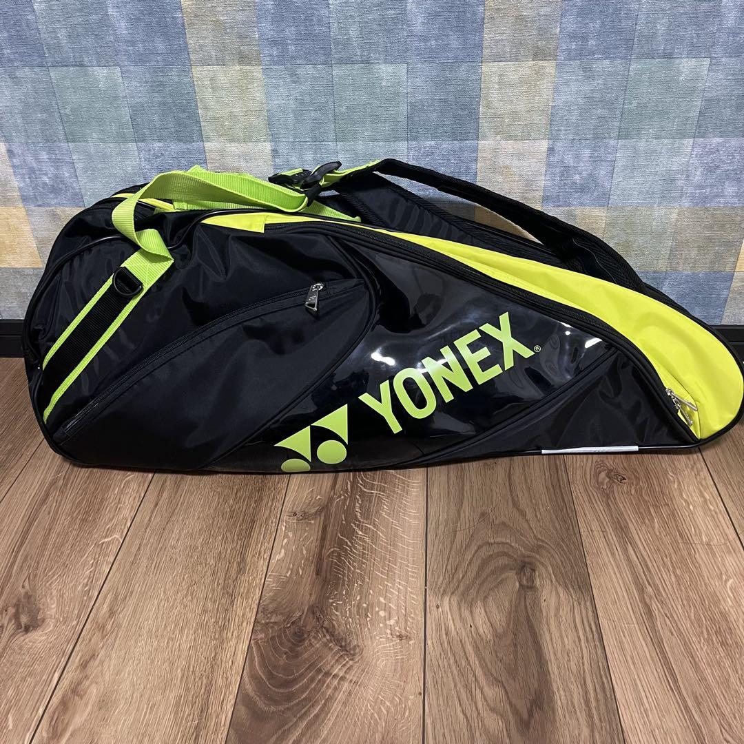 美品】YONEXヨネックス ラケットバッグ バックパック型 ブラック