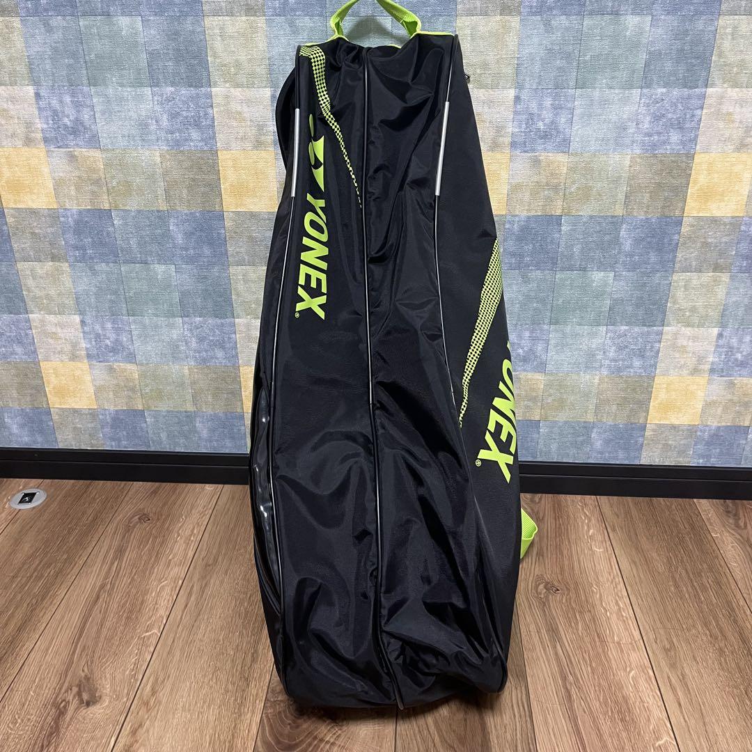 【美品】YONEX　ヨネックス　ラケットバッグ　リュックタイプ 美品】YONEXヨネックス ラケットバッグ バックパック型 ブラック