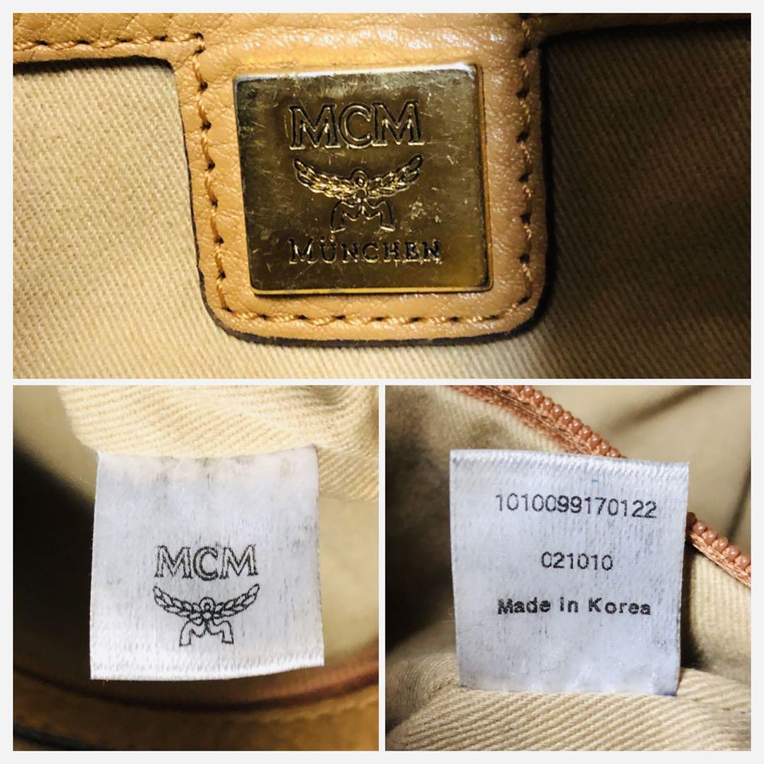 ❤️良品❤️ MCM ロゴグラム ワンショルダー ショルダーバッグ ❤️良品❤️ MCM ロゴグラム ワンショルダー ショルダーバッグ