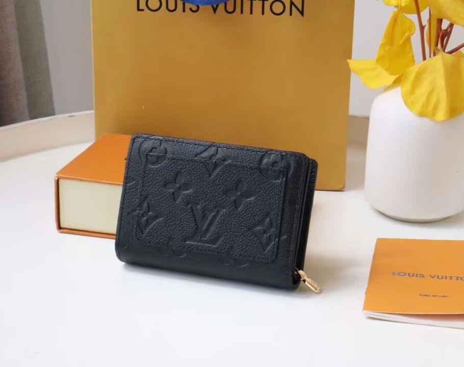 LOUIS VUITTON ⭐️二つ折り財布 ブラック