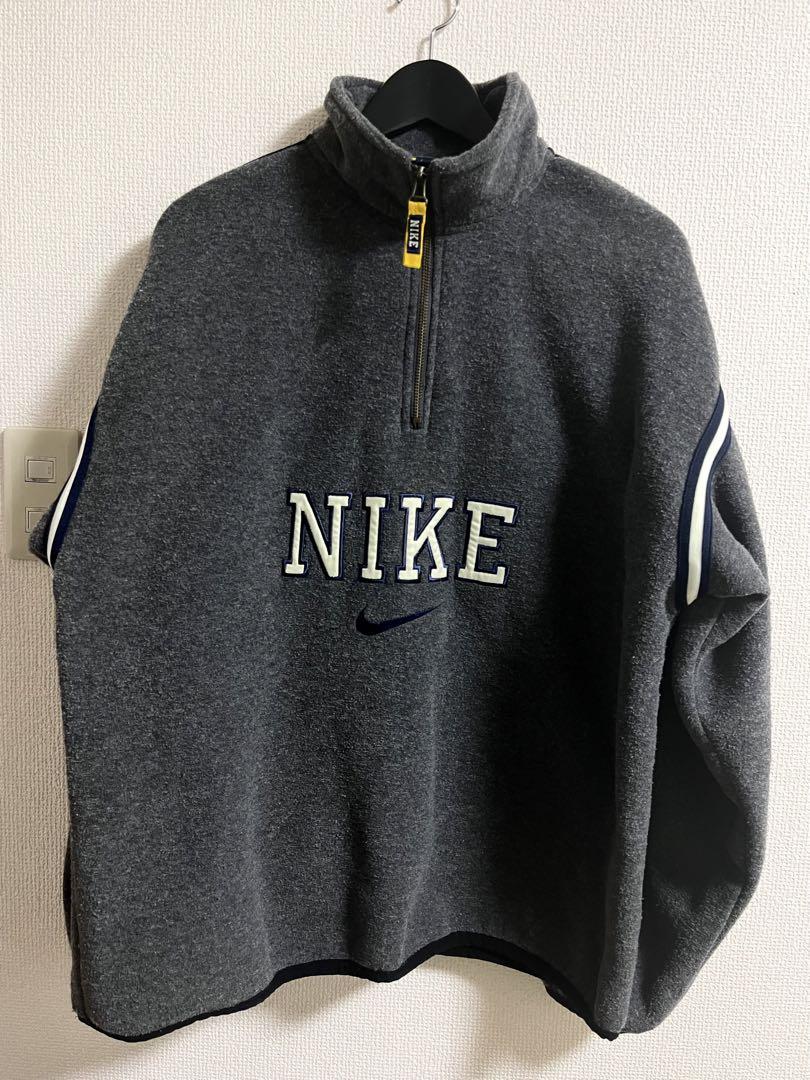 NIKE ハーフジップフリースジャケット　90s  美品　白タグ