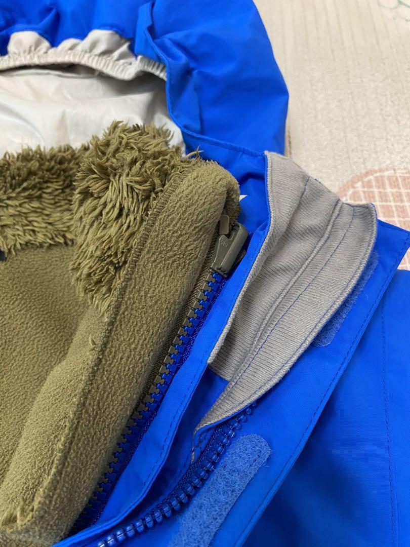 The North Face キッズ　スクープジャケット&シェルパフリース140