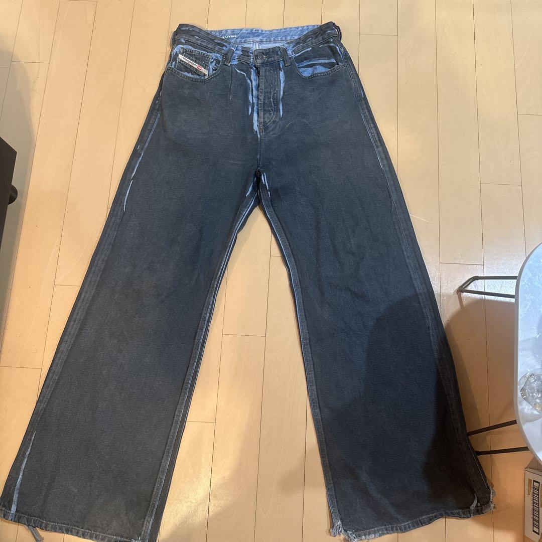 diesel d-sire ワイドデニム 1996 w27 L30
