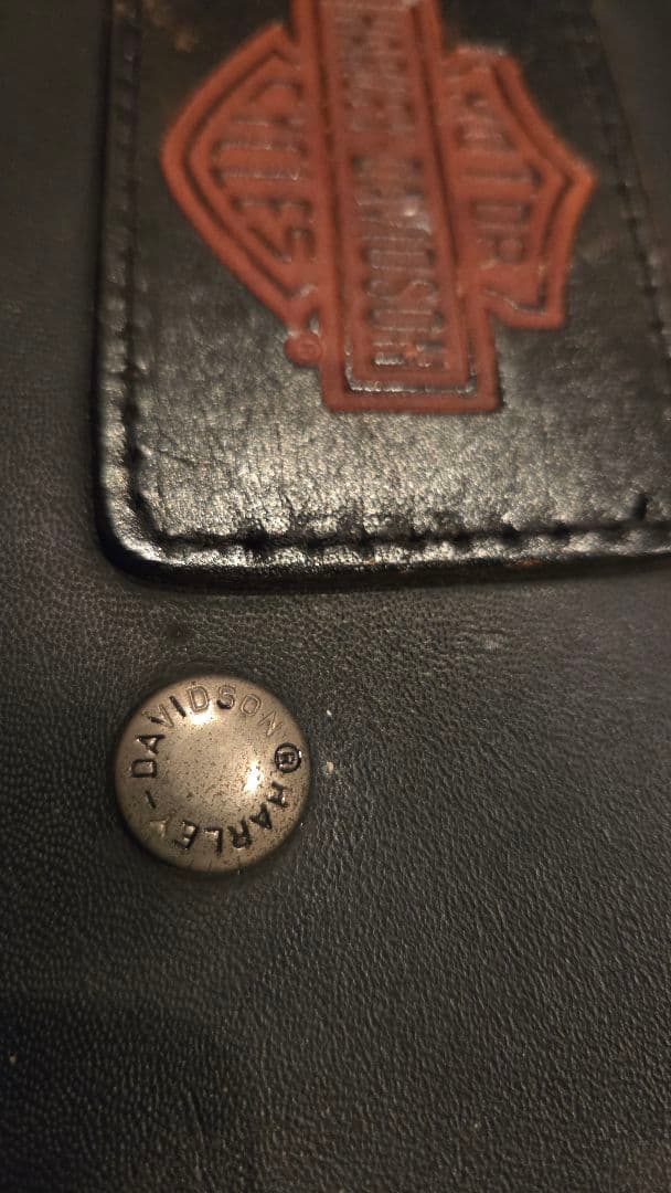Harley-Davidson レザー ウォレットチェーン - メルカリ