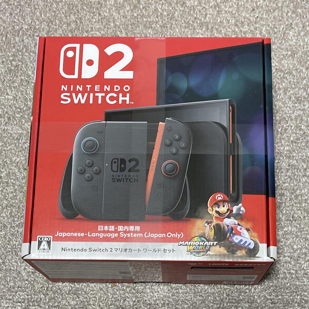 Nintendo Switch - Nintendo Switch2 マリオカートワールドセット　納品書あり Nintendo Switch ニンテンドー スイッチ2 マリオカート ワールド