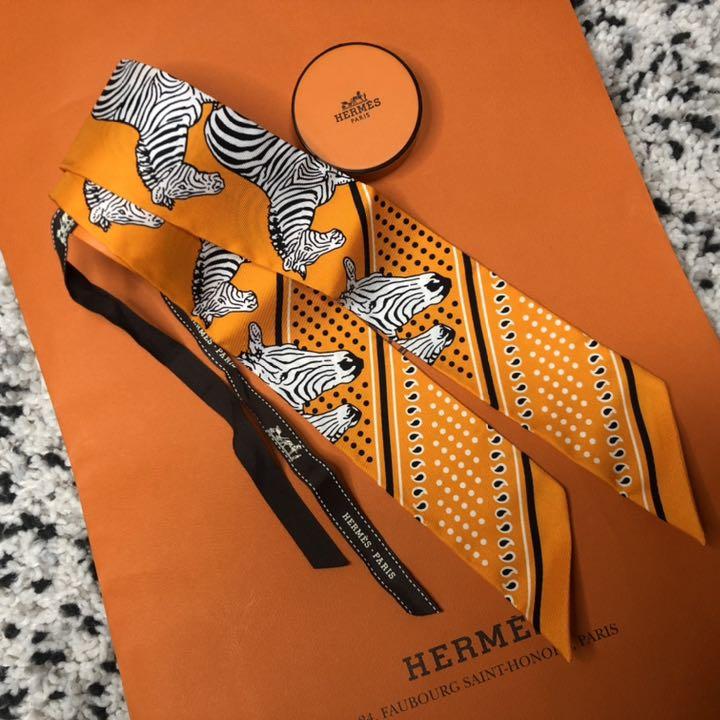 セール2022 エルメス Les Zèbres Bandana 4WAST-m86305169927 HERMES ツイリー 最新作格安