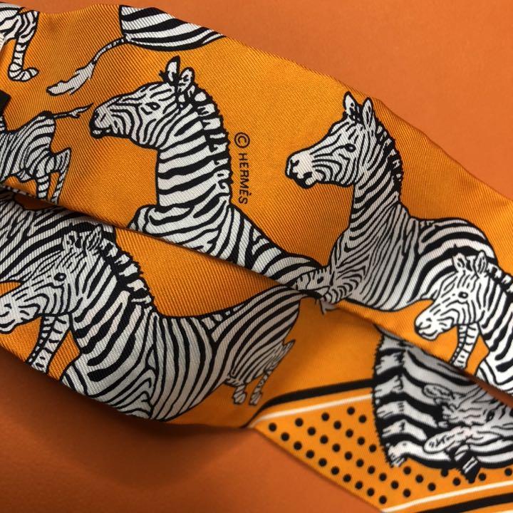 セール2022 エルメス Les Zèbres Bandana 4WAST-m86305169927 HERMES ツイリー 最新作格安