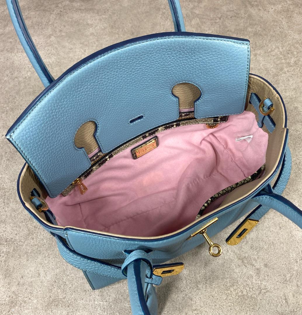 【未使用】 ココセリュクスゴールド ヘラクレス 南京錠 ２ウェイ ハンドバッグ