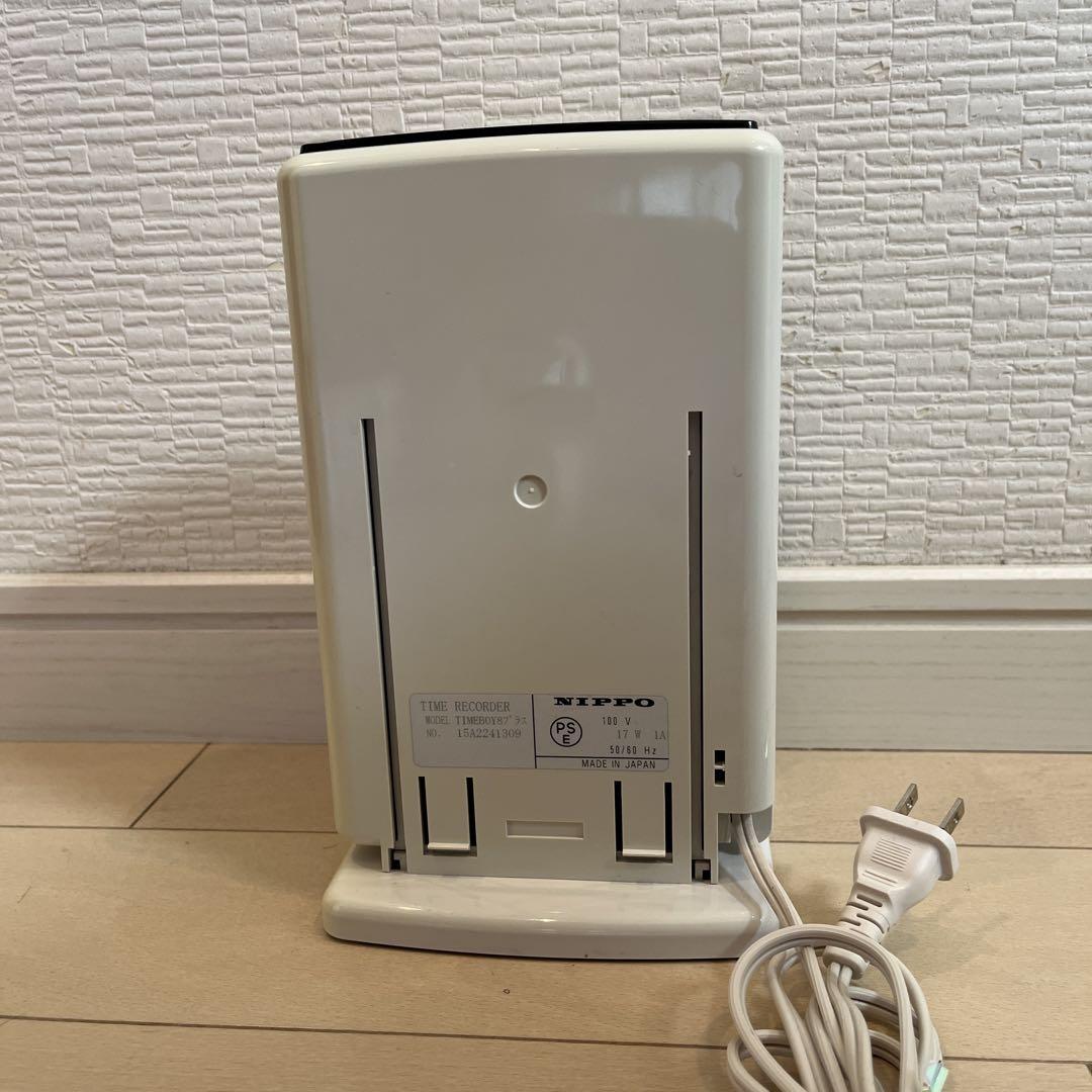 NIPPO TIMEBOY8 プラス　動作確認済み　タイムカード、リボンカセット
