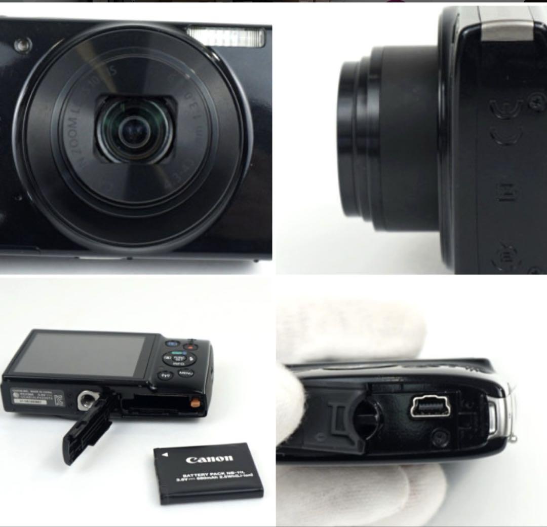 Canon IXY 190 コンパクトデジタルカメラ（SDカード付き）