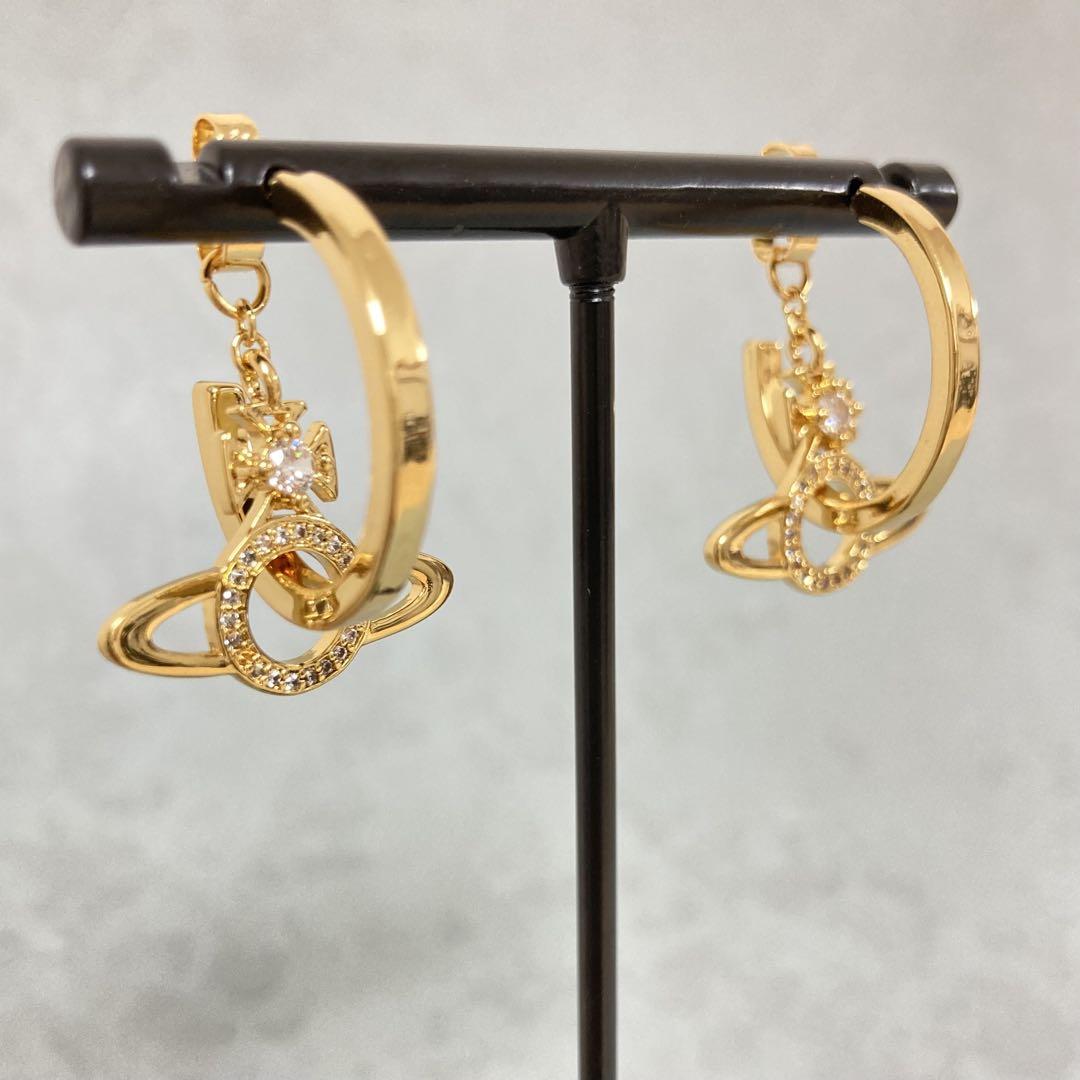 Vivienne Westwood MIRANDAピアス　 ゴールド