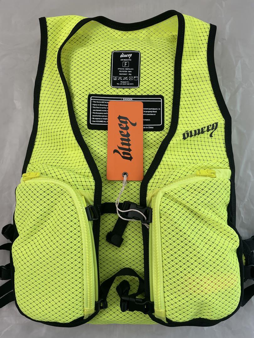 blueeq AIR MESH PFD ブルイクエアーメッシュライフジャケット