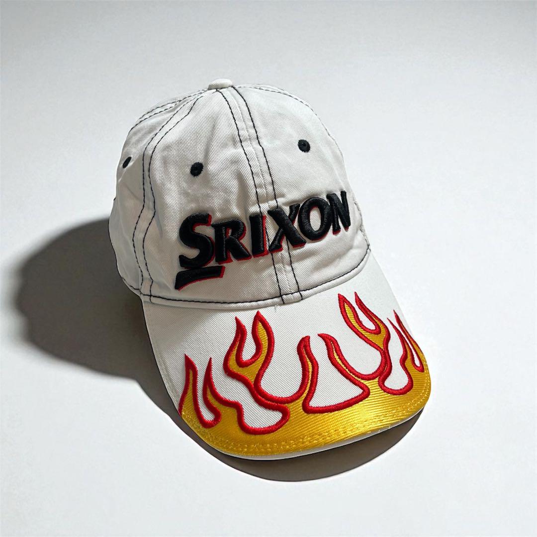 希少】ファイヤーパターン キャップ SRIXON - メルカリ