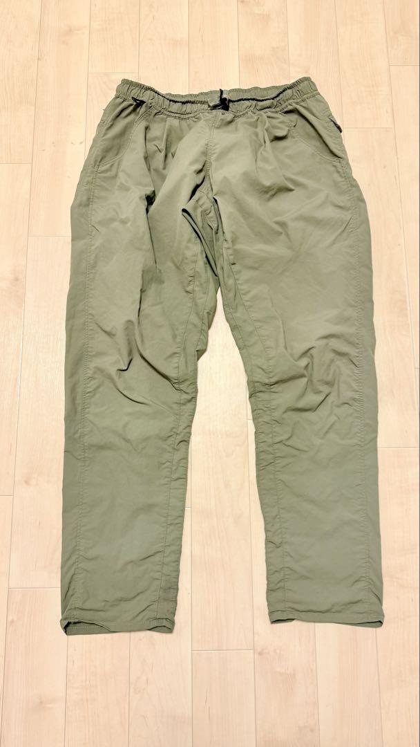 山と道 One Tuck 5-Pocket Pants Olive XL
