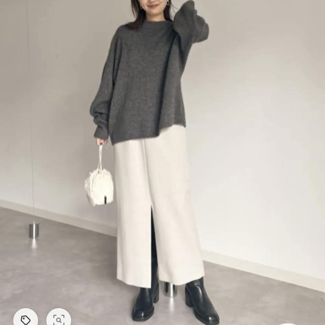 人気 美品 マルゥユナイテッドアローズ Iラインロングスカート 36 アイボリー 人気 美品 マルゥユナイテッドアローズ Iラインロングスカート