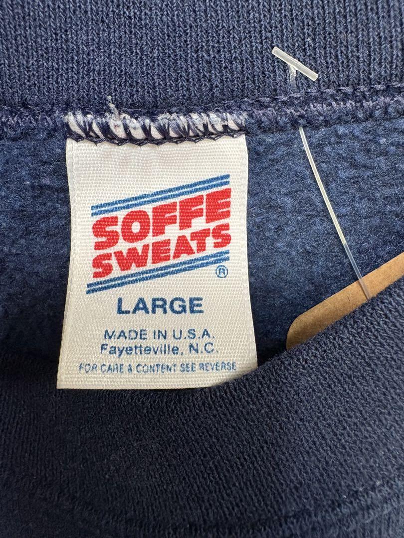 【希少】90s SOFFE ソフィー NAVYアメリカ軍 ミリタリー スウェット