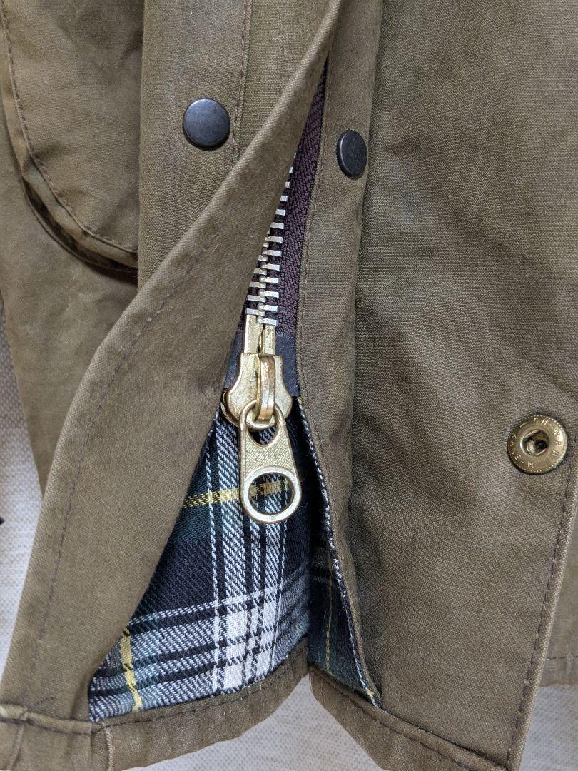 バブアー　英国製ソルウェイジッパー　barbour solway zipper