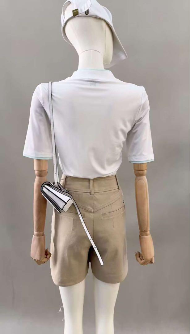 新品ゴルフウェアレディースシャツ·パンツ　2点セット
