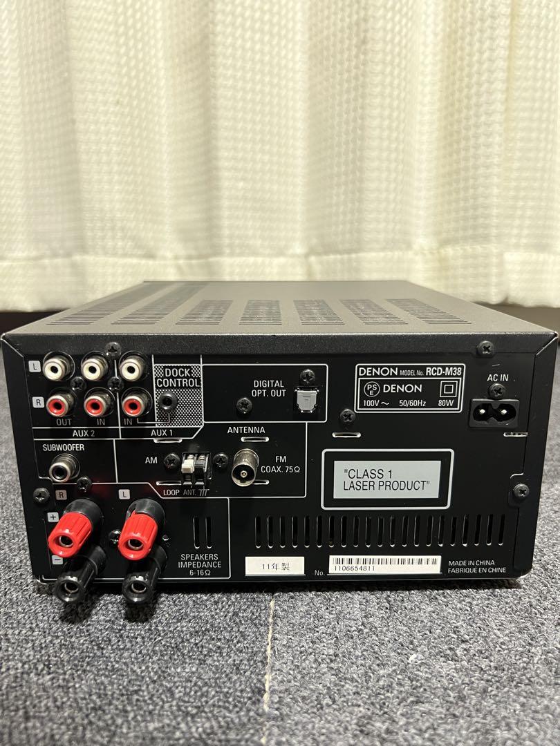 アンプ DENON rcd-m38