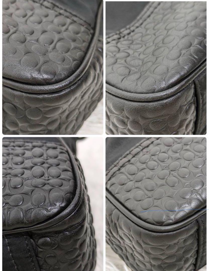 美品✨  coach コーチ 2way ビジネスバッグ 黒 シグネチャー