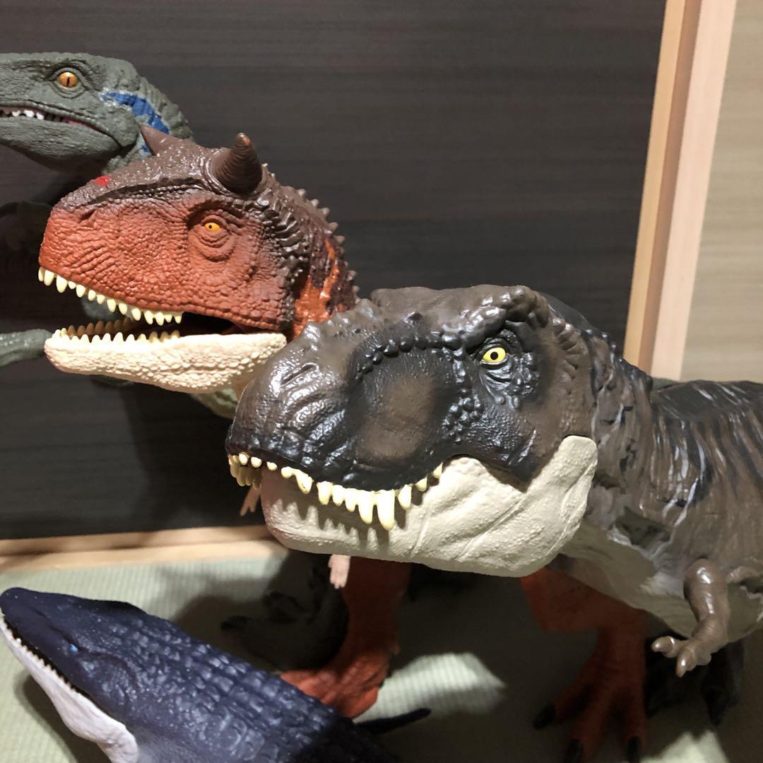 マテル ジュラシックワールド スーパービッグ ブルー ティラノサウルス 画像2