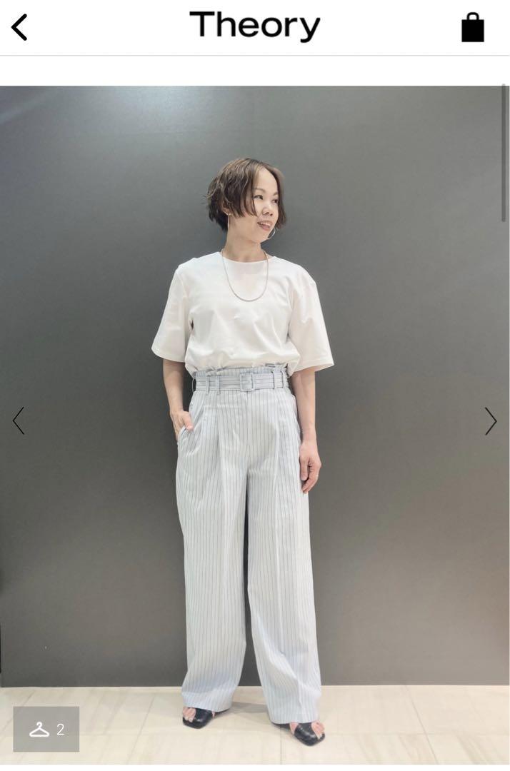 【美品】theory luxe TOPS Basalt Ginny38 美品】theory luxe TOPS Basalt Ginny38 - メルカリ