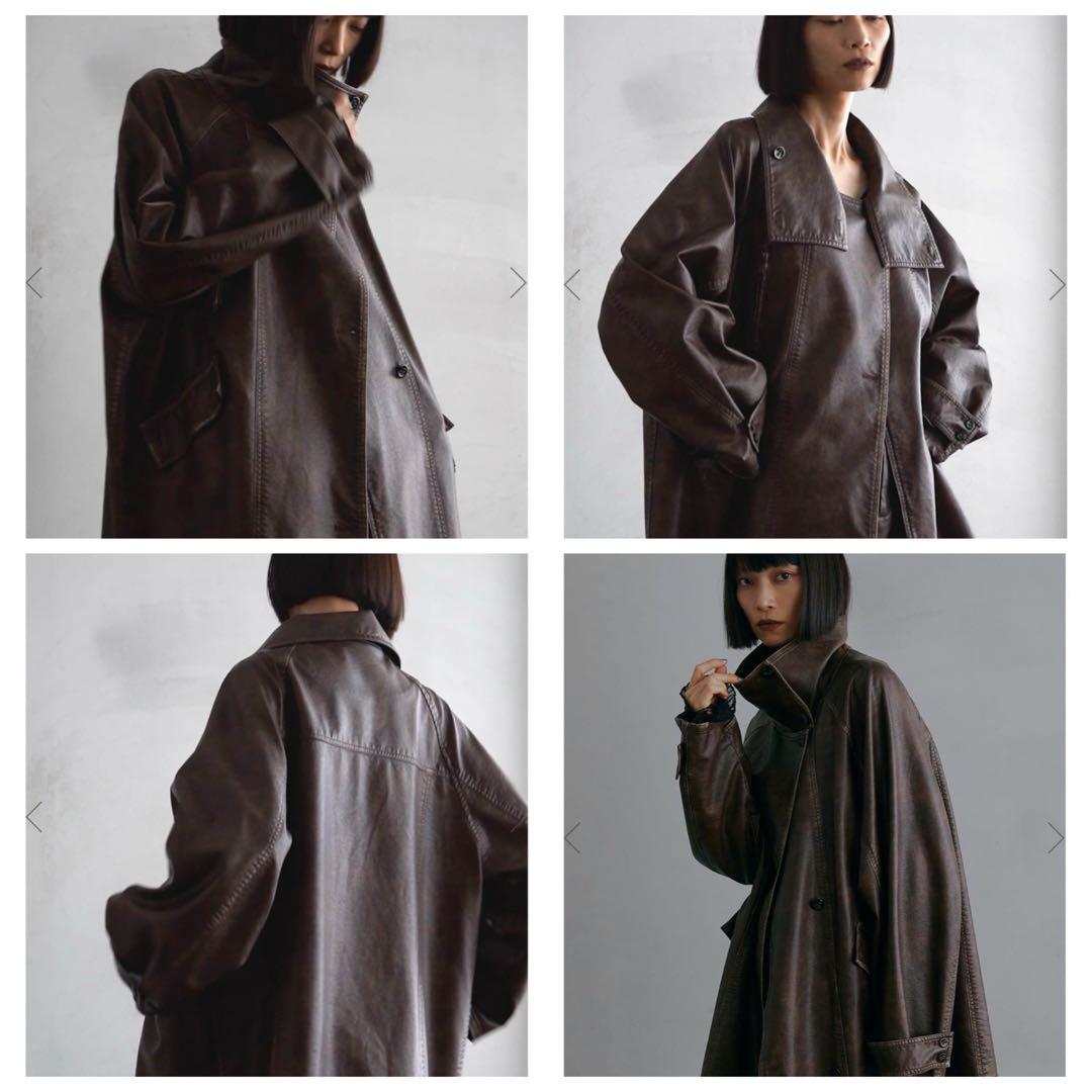 AMERI USED LIKE FAKE LEATHER JACKETブラウンS - メルカリ AMERI USED LIKE FAKE LEATHER JACKETブラウンS - メルカリ