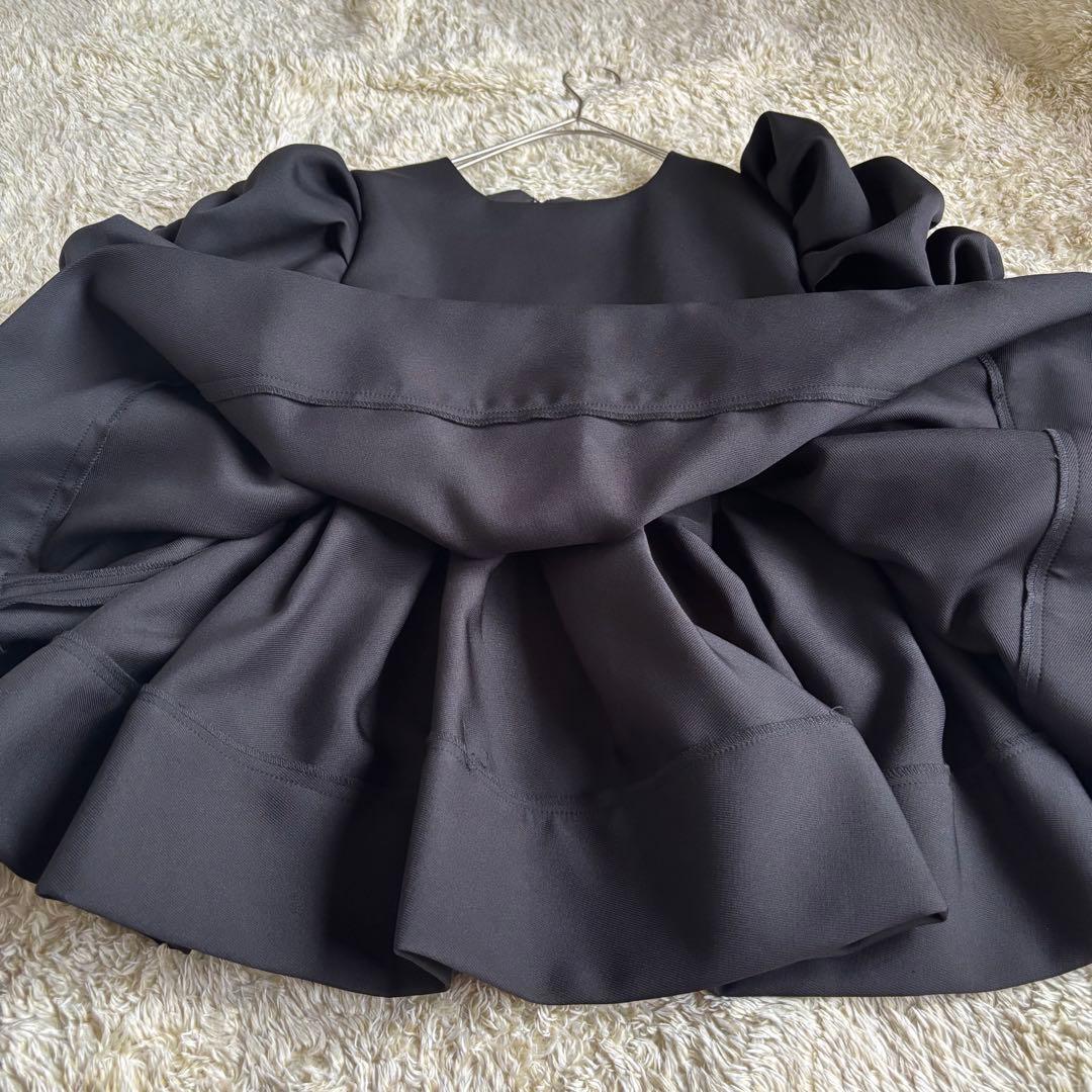 TREFLE+1 トレフルプラスワン クラウドトップス　黒　M