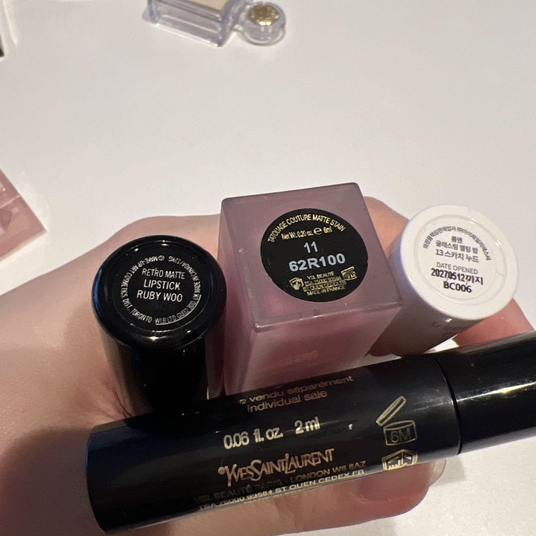 [値下げ] コスメまとめ売り デパコス Dior, YSL, MAC など