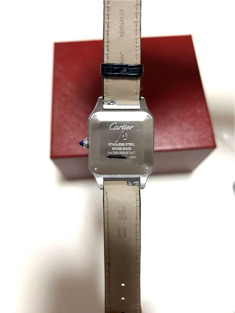【ゴル吉】Cartier サントスデュモン LM ＷSSA0022 時計