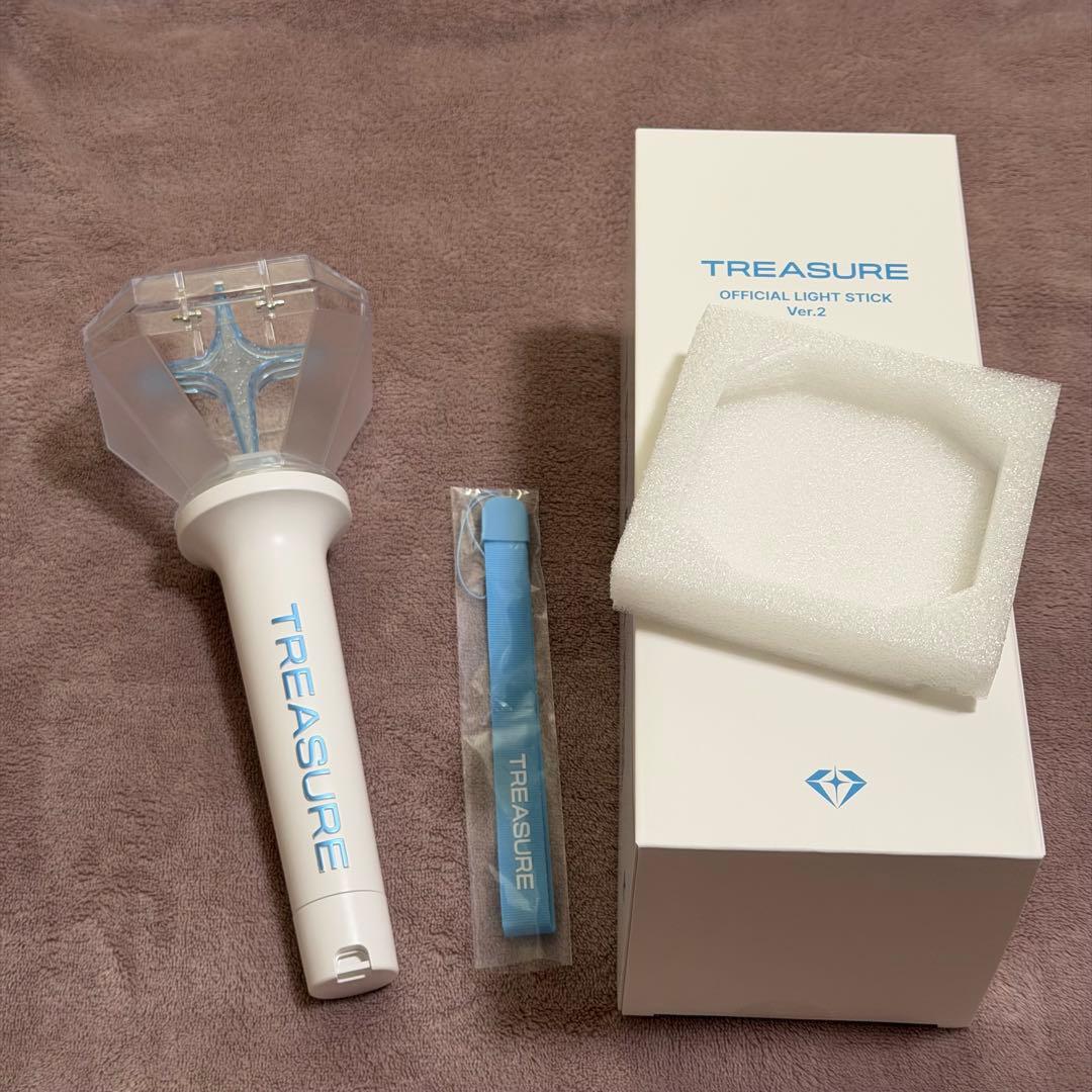 TREASURE ペンライト LIGHT STICK Ver.2目立った傷や汚れなし