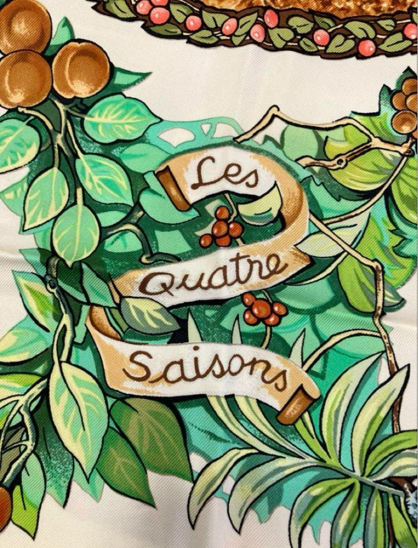 d*3様 HERMES エルメス　カレ90 スカーフ　四季